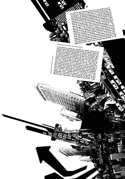 MISE EN PAGE / Some Graphic Layout from 2006 about hip hop made by alex kanos during fine arts school