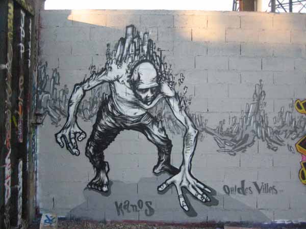 an old graff made by kanos in 2007 for ODVtour