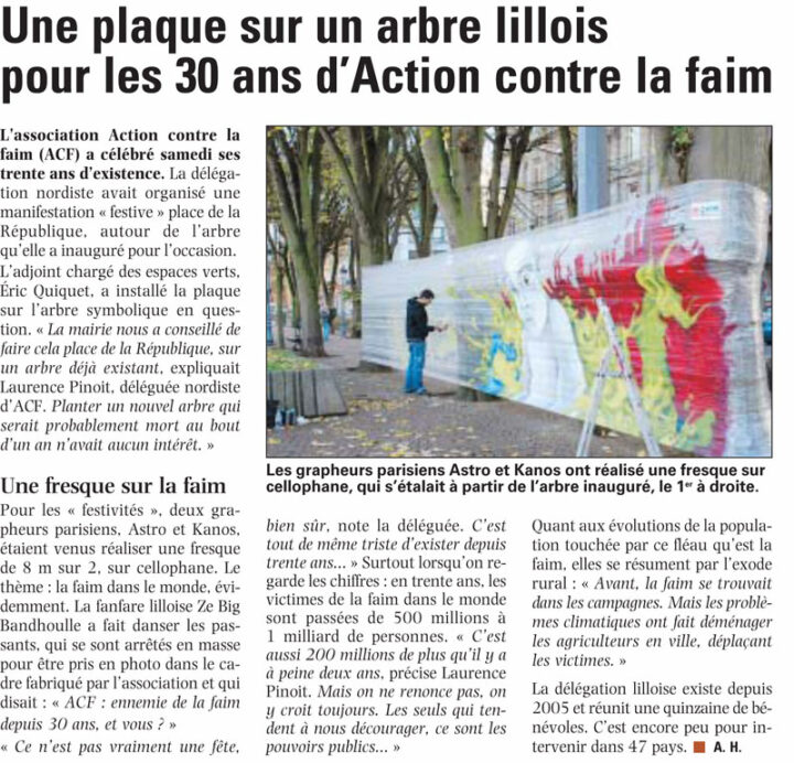 interview in a newspaper about cellograff