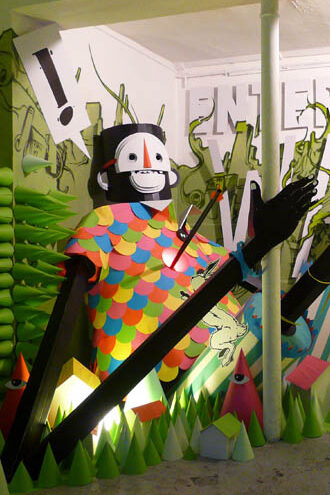 An Installation made by OnoffCrew in Paris Belleville installation made by onoffcrew in paris belleville