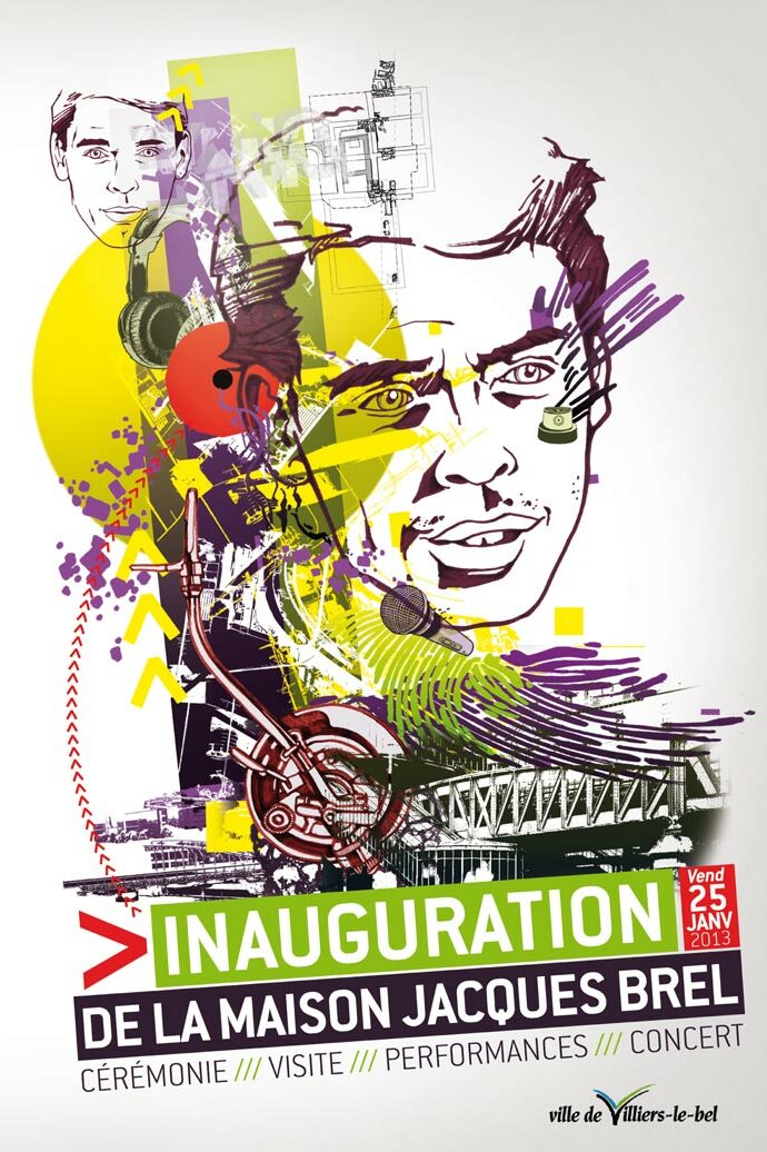 A poster made by Alex Kanos for Villiers-le-Bel a poster made by alex kanos for cityhall of villiers le bel france