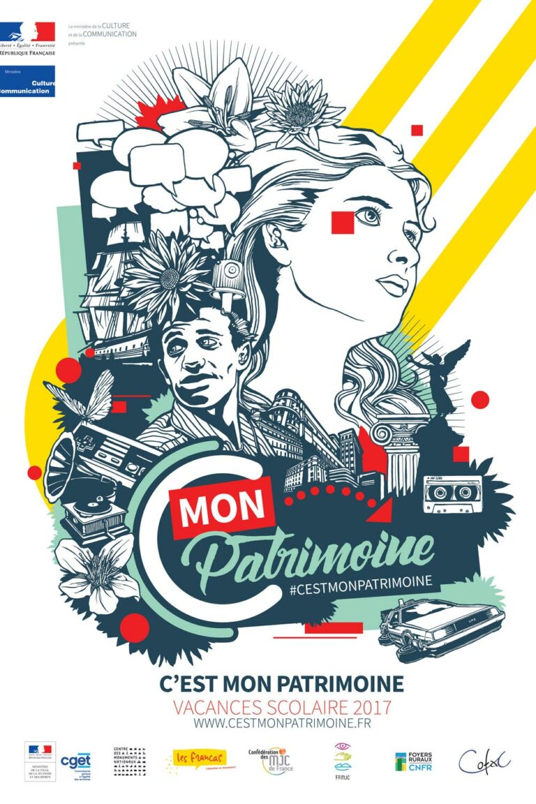 Poster Graphic Design C mon Patrimoine Poster Graphic Design C mon Patrimoine