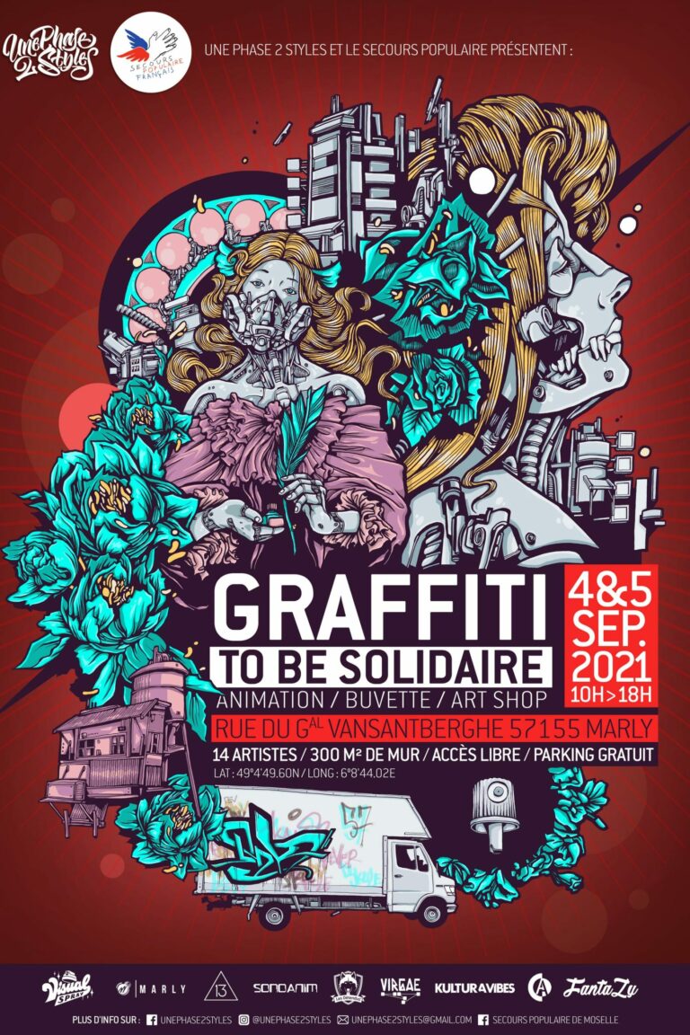 Graphic Design for Secours Populaire Graphic Design for Secours Populaire and unephase2styles