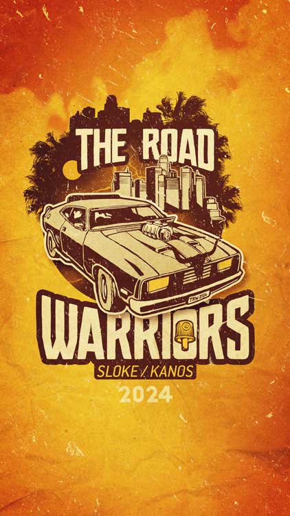 Logo of the Road Warriors Tour
