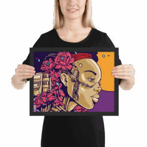 Walls 11 MINERVA Framed